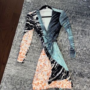 DVF wrap dress